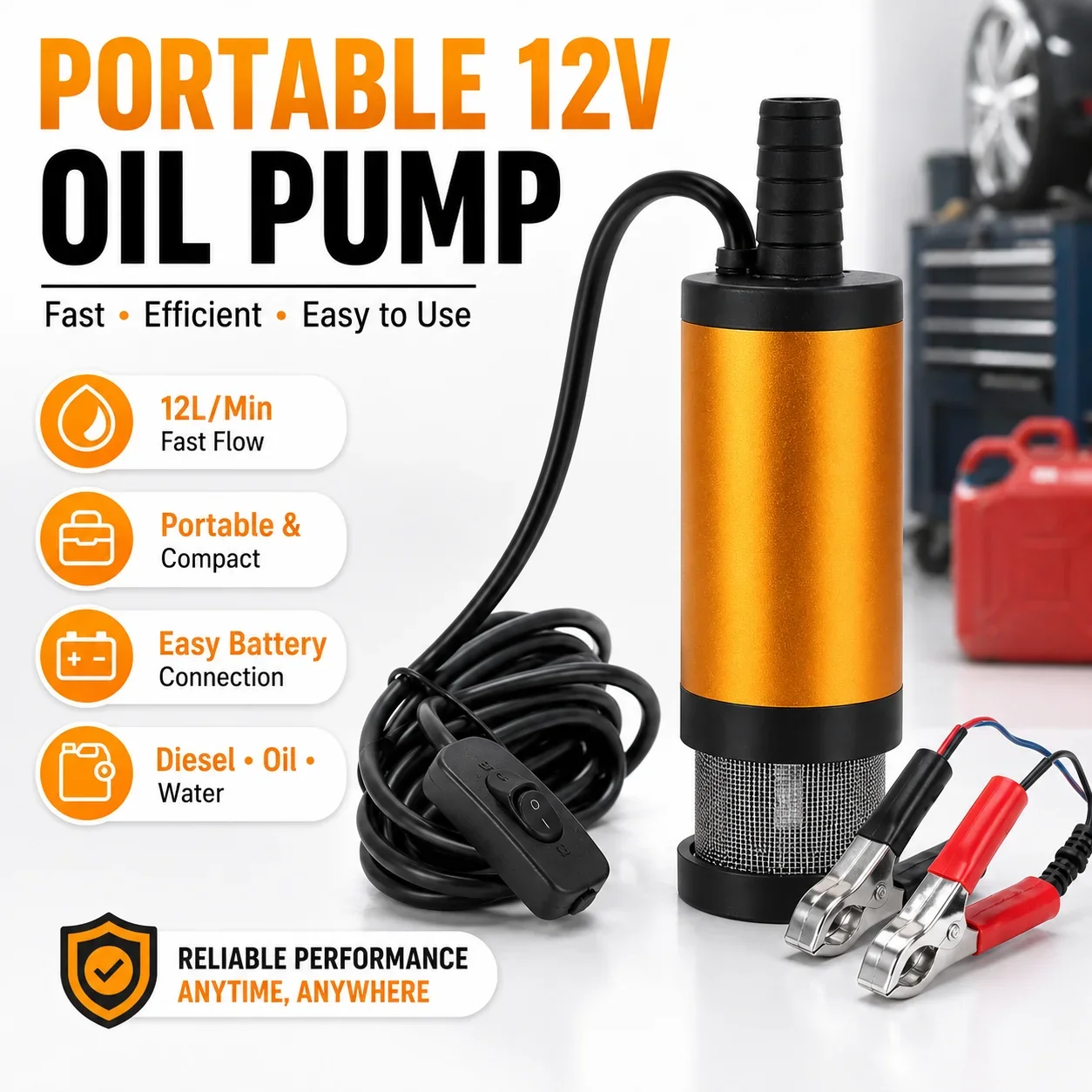 1-3pc Car Oil Change Fuel Pump - Diesel Water Pump 评论和价格