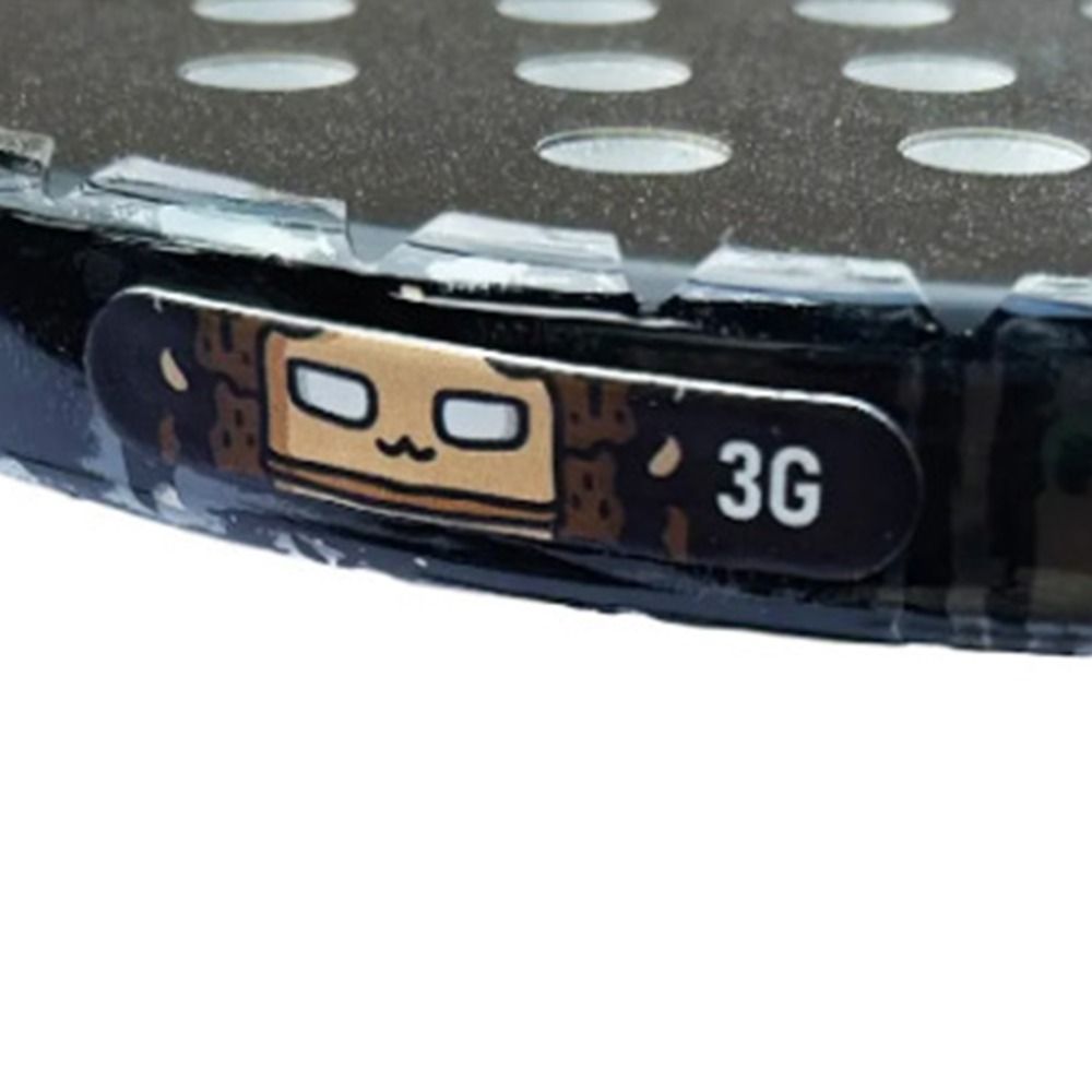 6PCS Cartoon Tennis Racket Wei - Heavy Equipment Stickers 评论和价格