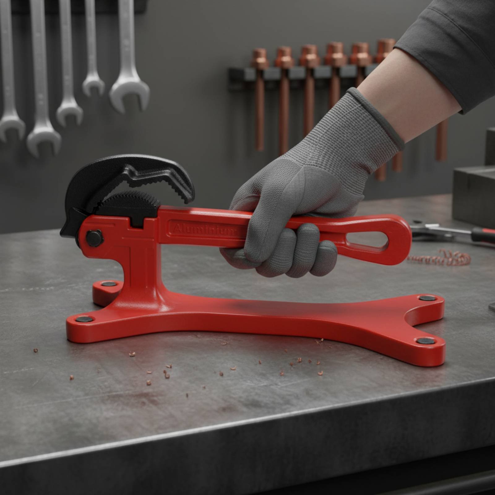 Self-Locking Pipe Wrench Porta - Heavy Equipment Bucket 评论和价格
