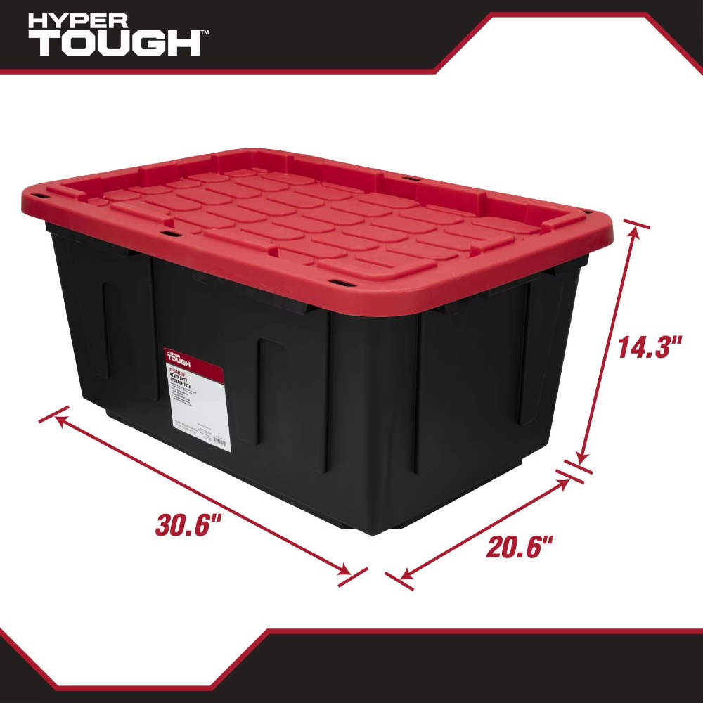 Large Storage Bin 27 Gallon He - Heavy Equipment Bucket 评论和价格